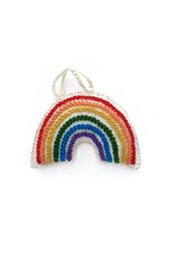 Rainbow Embroidered Ornament