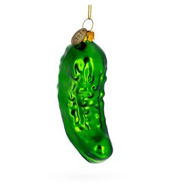 Shiny Pickle Glass Ornament