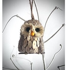 Sparkling Tawny Owl Ornament