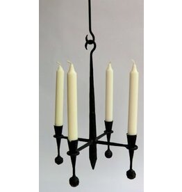 Novgorodian Rus Hanging Iron Candelabra