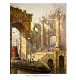 Plutenko, Antique Plein Air 11" x  17" Print