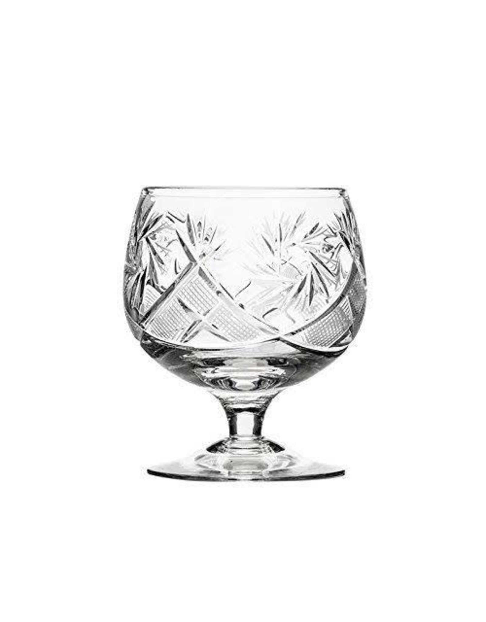 Belarusian Cut Crystal Brandy Snifter (10 oz)