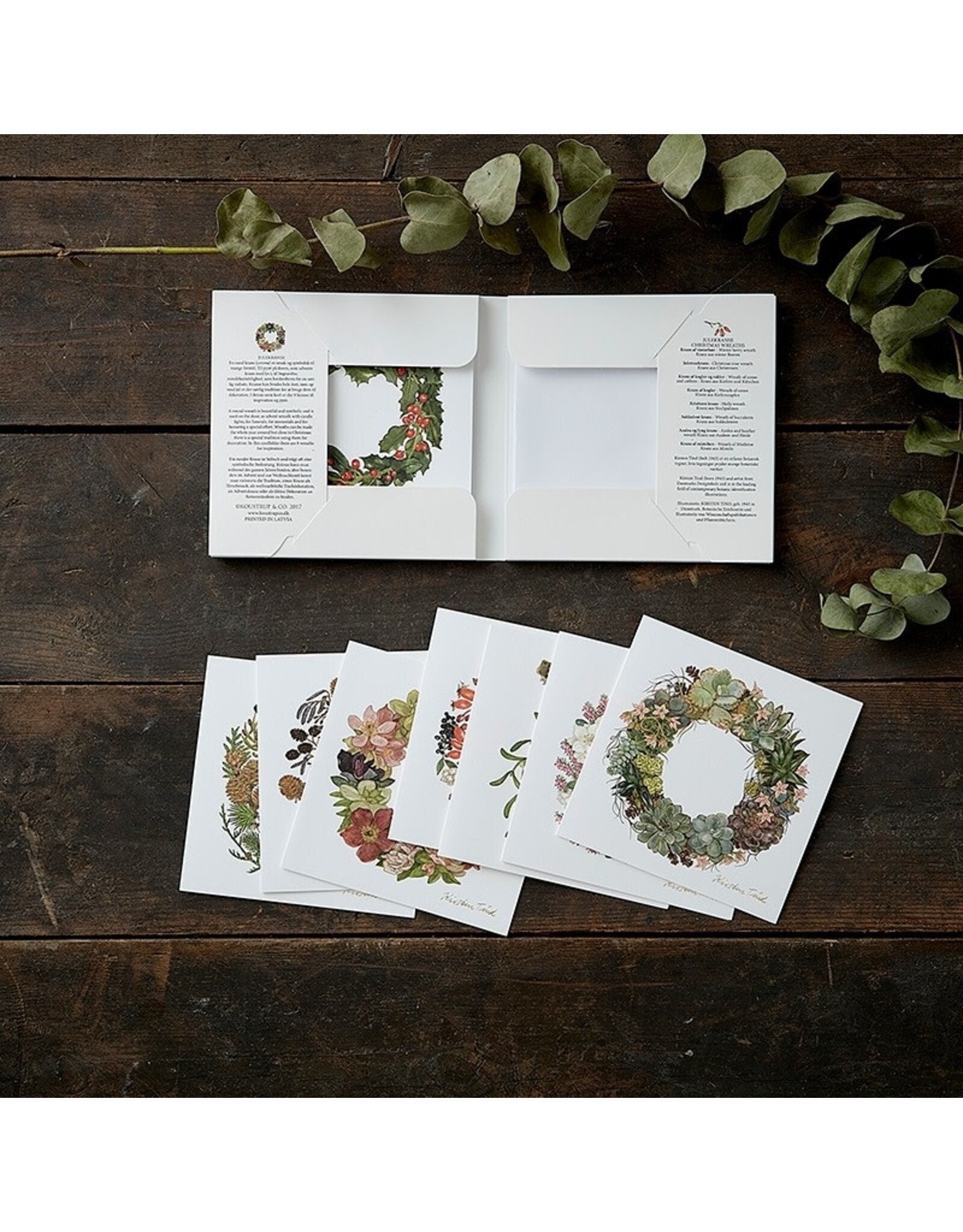 Wreath Holiday Cards