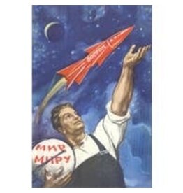 Peace to the World - Soviet Space Sticker