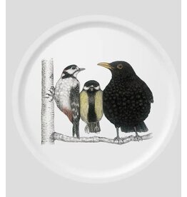 Birds Morning Conversation Tray