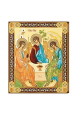 Holy Trinity Large Gold Foil Icon