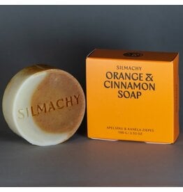 Silmachy Latvian `Orange-Cinnamon Soap