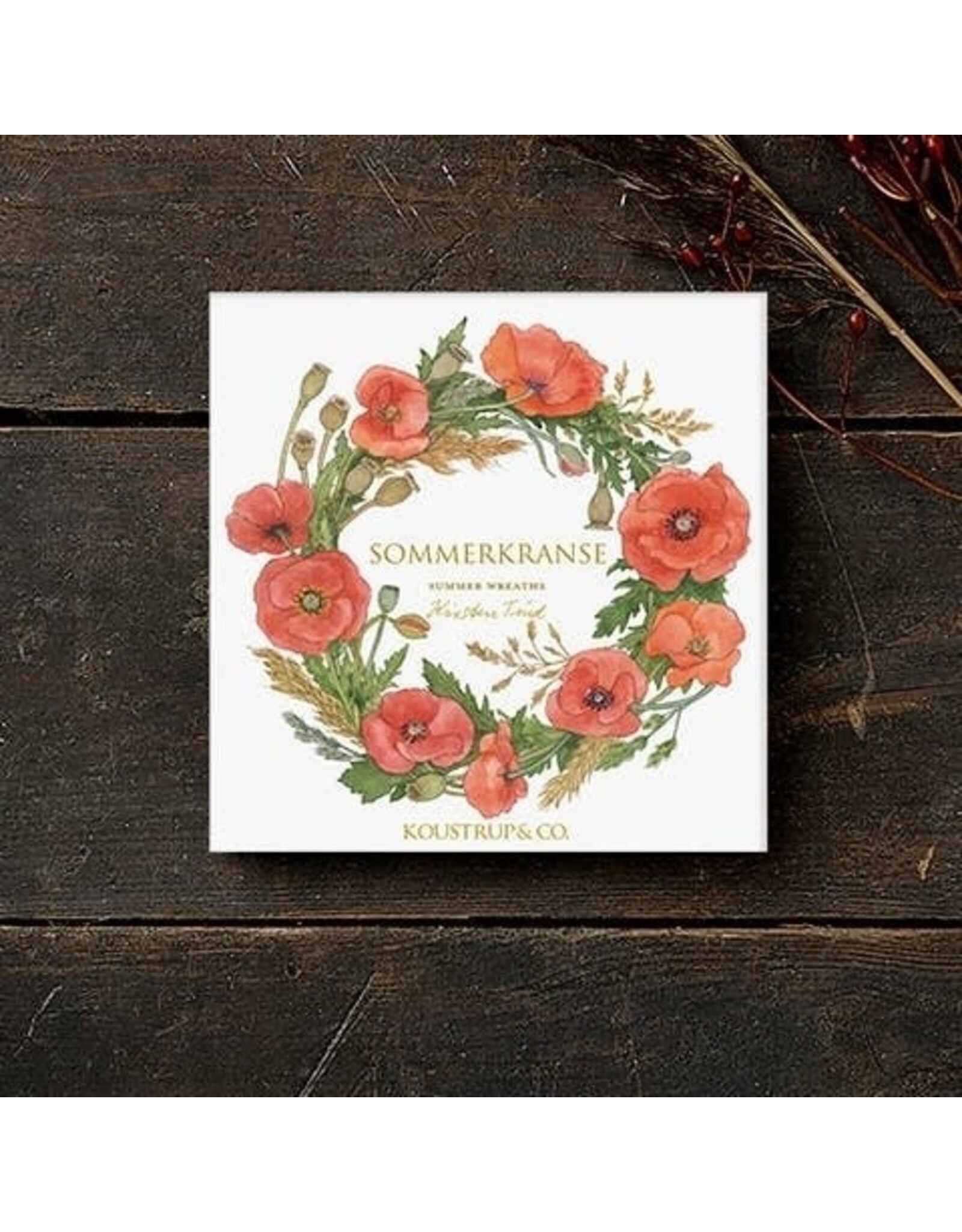 Summer Wreaths Boxed Notecards