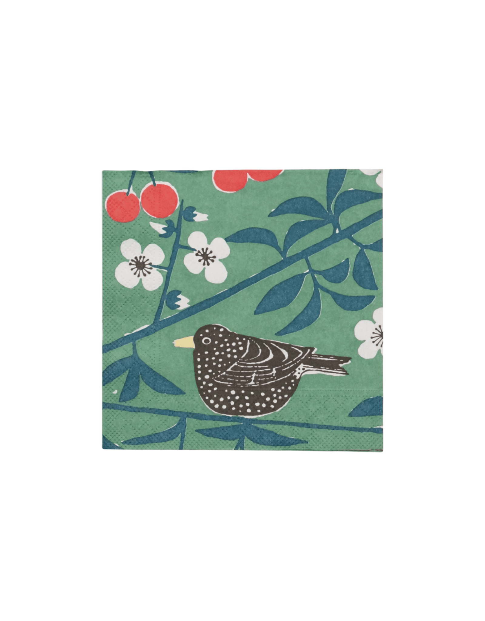 The Cherry Orchard Luncheon Napkins (Green)