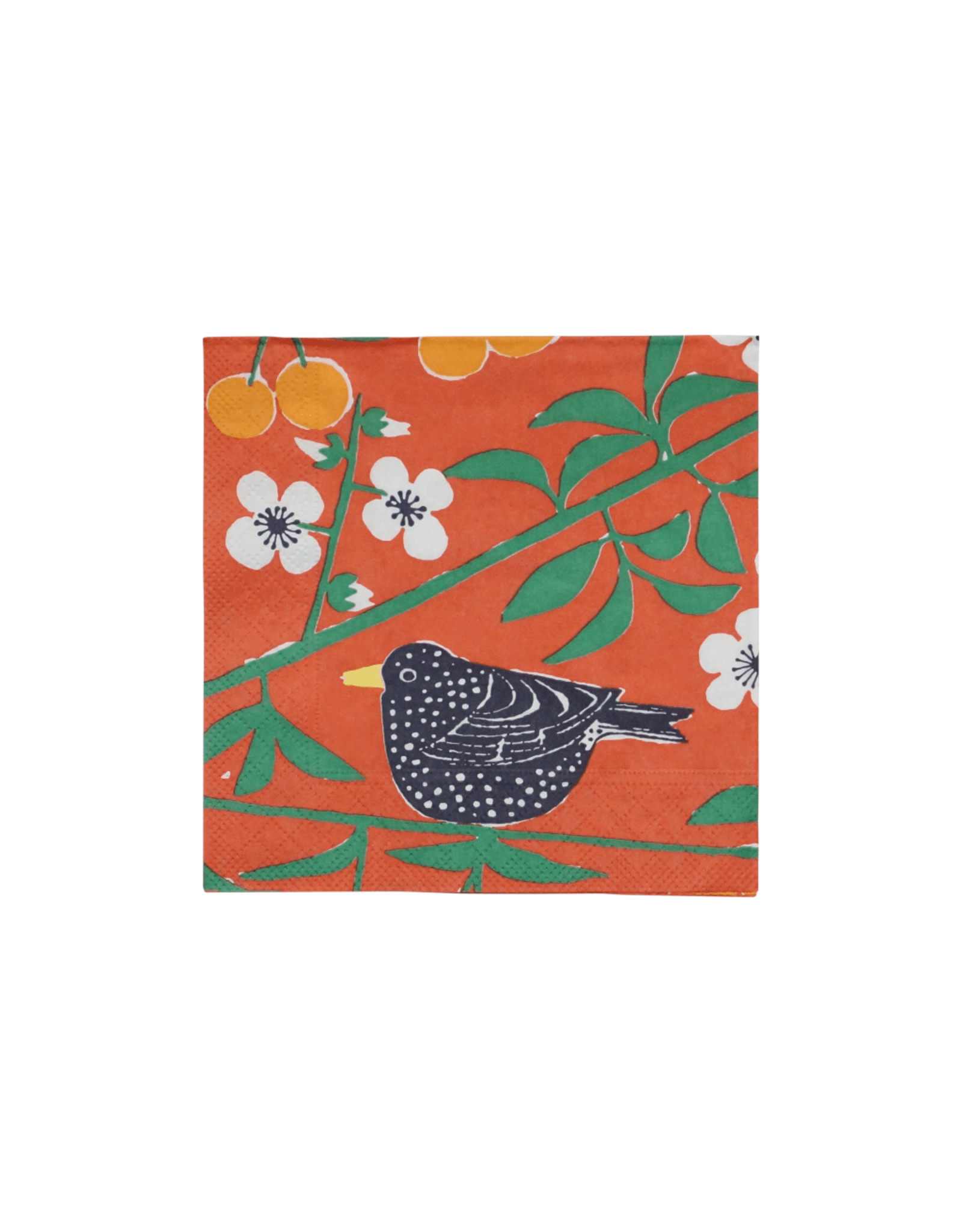 The Cherry Orchard Luncheon Napkins (Red)