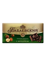 Babaevsky Chocolate with Hazelnuts Bar