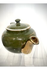 Vintage Hall Green and Gold Teapot