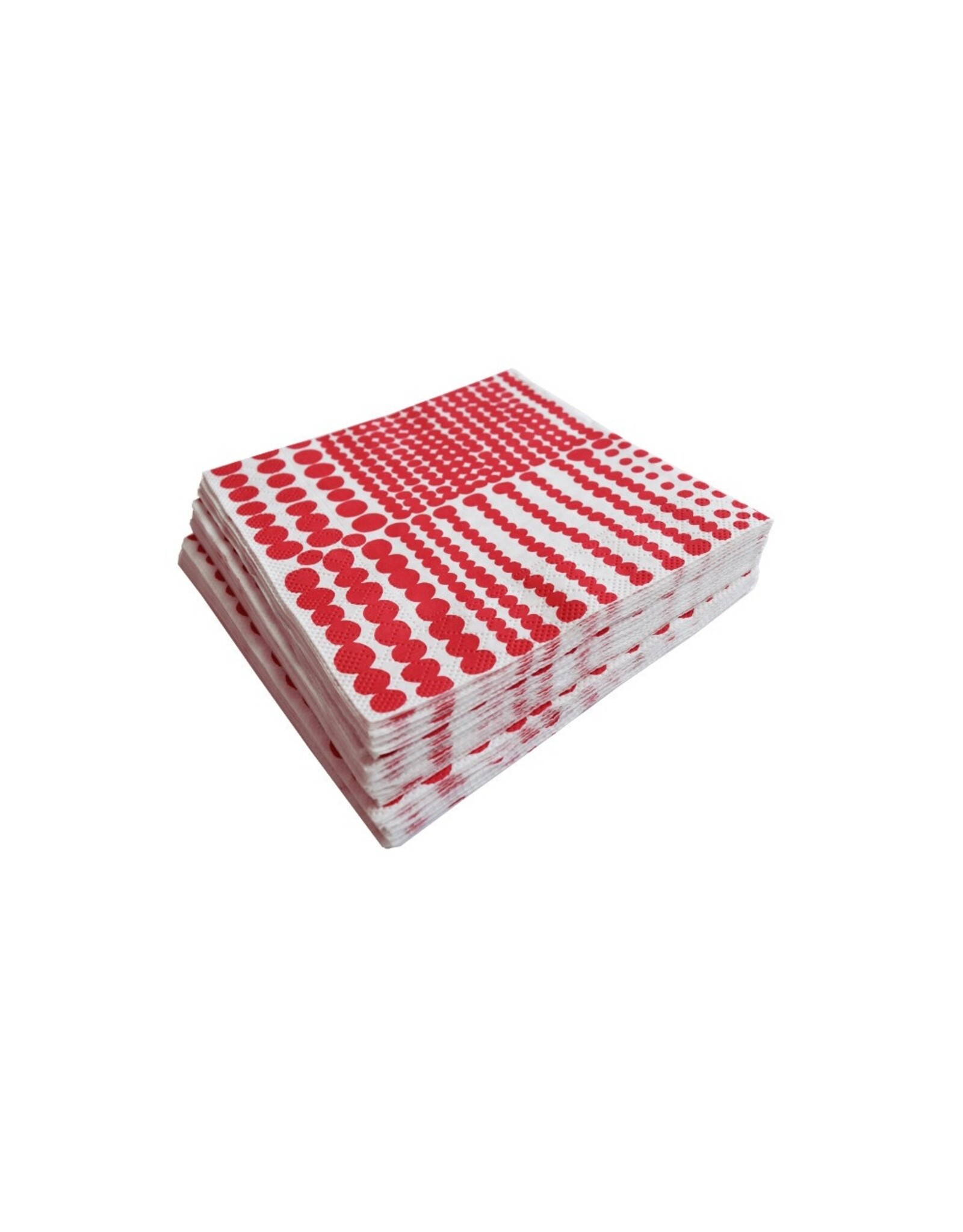 Dots Paper Napkin (Red)