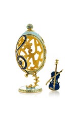 Fabergé Inspired Treble Clef Imperial Egg