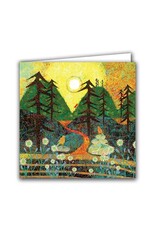 Forest Sunlight Blank Card