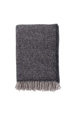 Klippan Stella Dark Grey Wool Throw