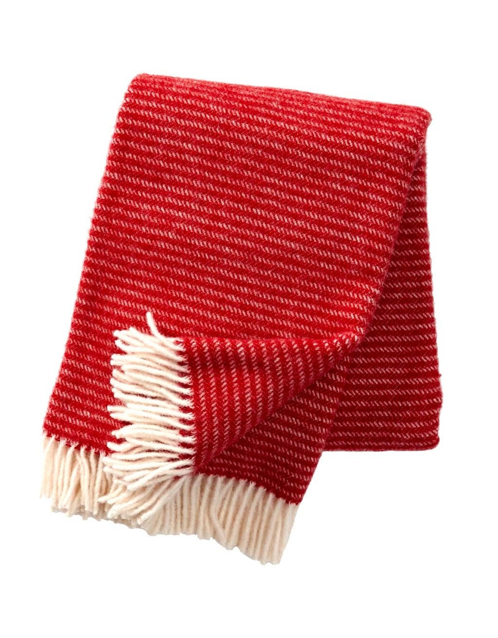 Klippan Ralph Red Wool Throw