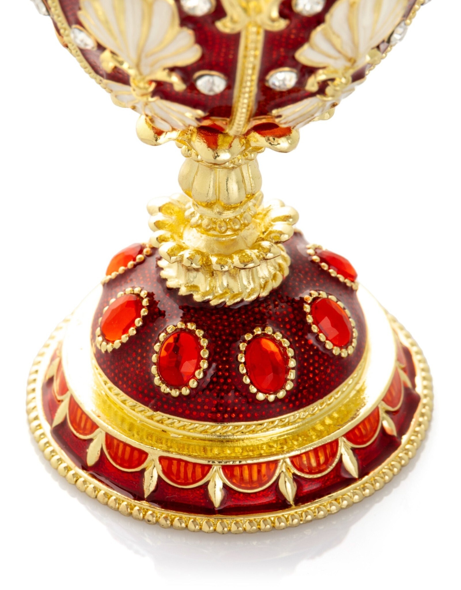 Faberge Inspired Imperial Russian  Music Box Egg