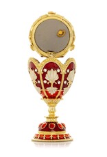 Faberge Inspired Imperial Russian  Music Box Egg