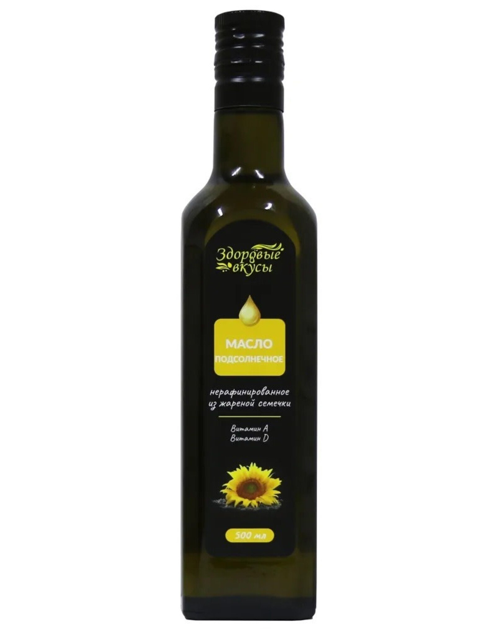 Zdorovye Vkusy Unrefined Sunflower Oil