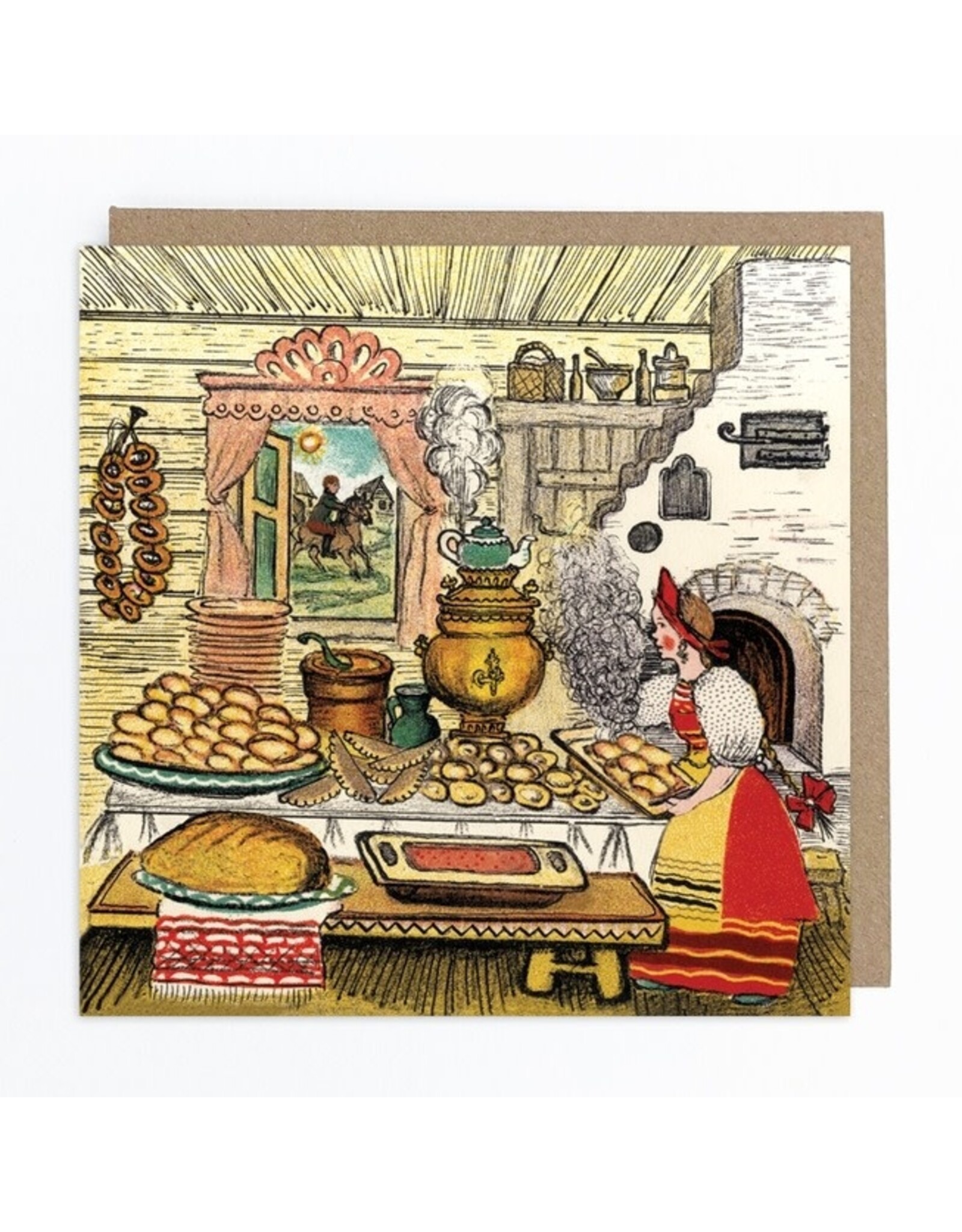Welcome To My Feast Greeting Card