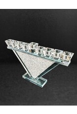 Modern Crystals Menorah