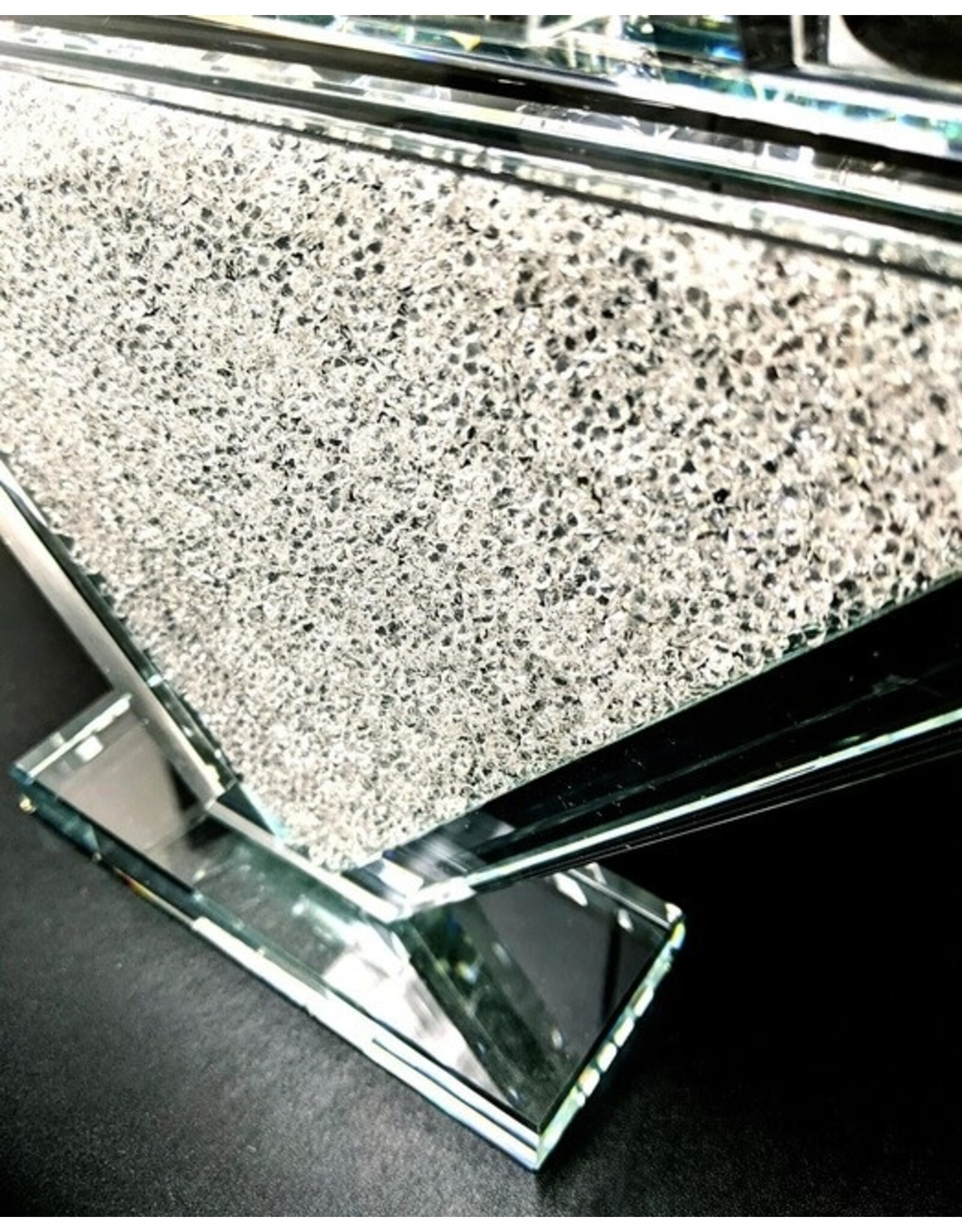 Modern Crystals Menorah