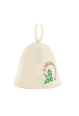 Felt Banya Hat  "Hope you had a Good Steam"