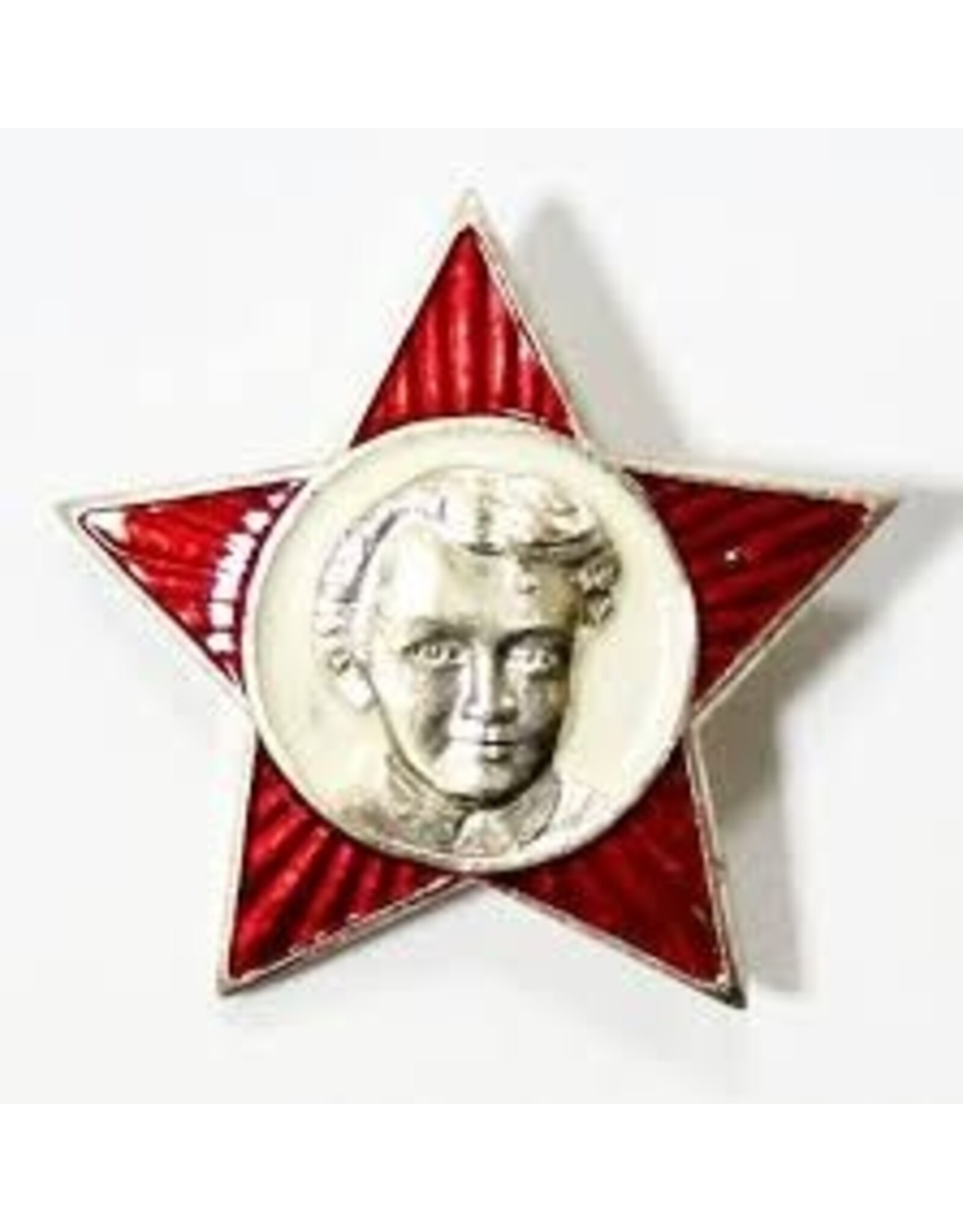 Vintage Soviet School Pin "Oktjabrionok"