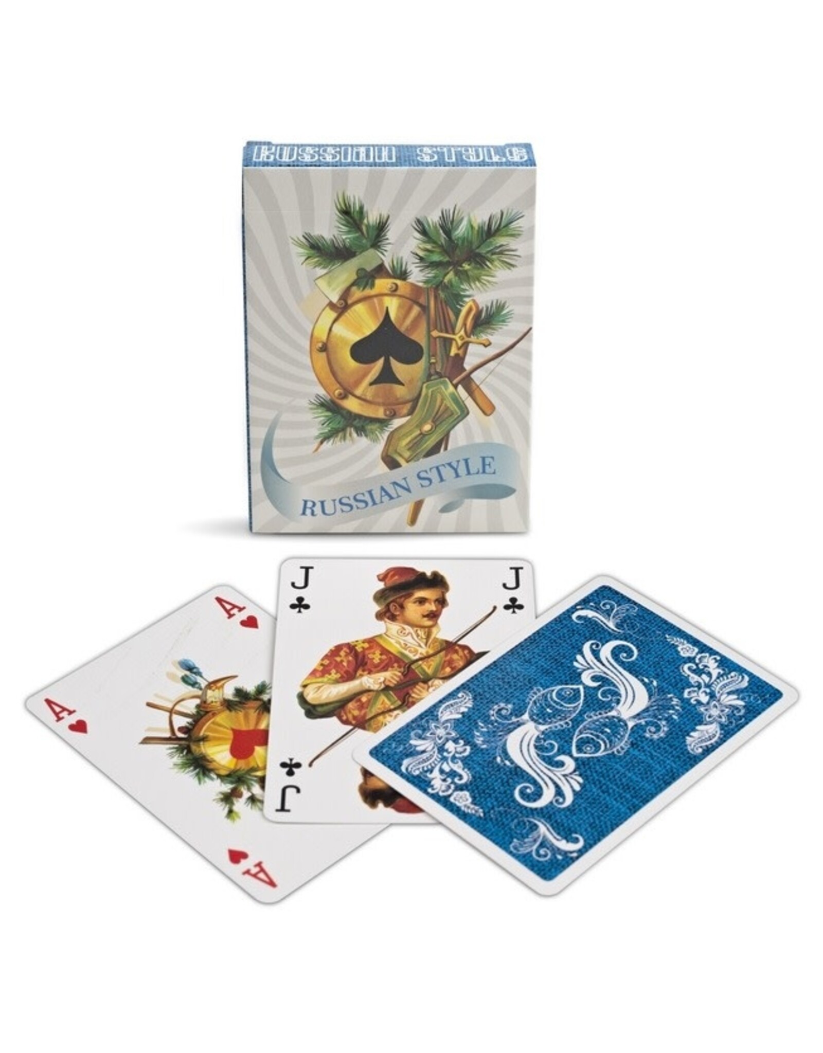 Romanov Tricentenary Imperial Playing Cards (Blue)
