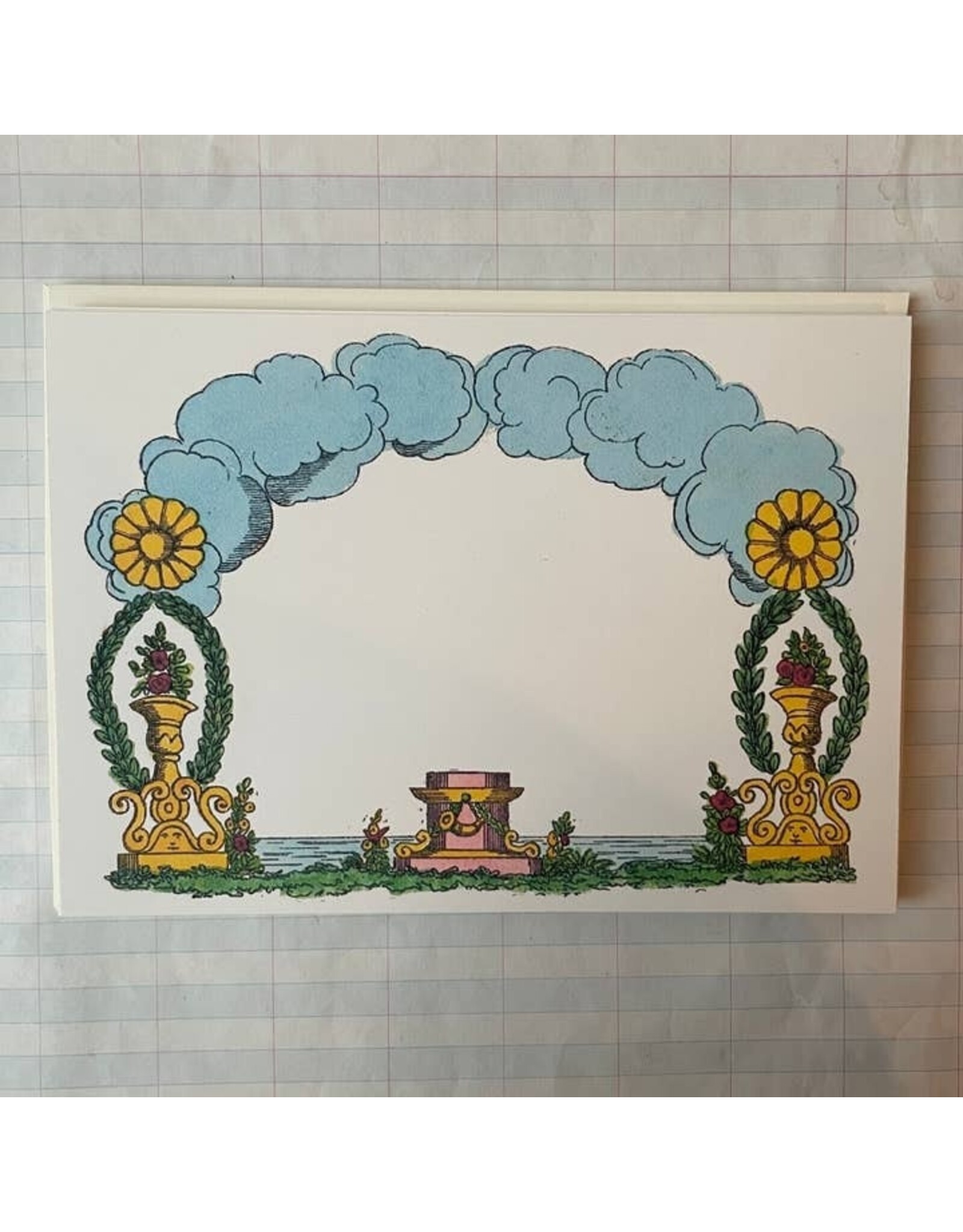 Cloud Stage Notecard Set