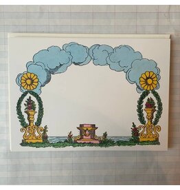 Cloud Stage Notecard Set