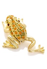 Golden Frog 24k Gold Trinket Box