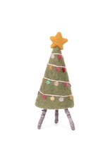 Felt Christmas Tree with Garland (Small)