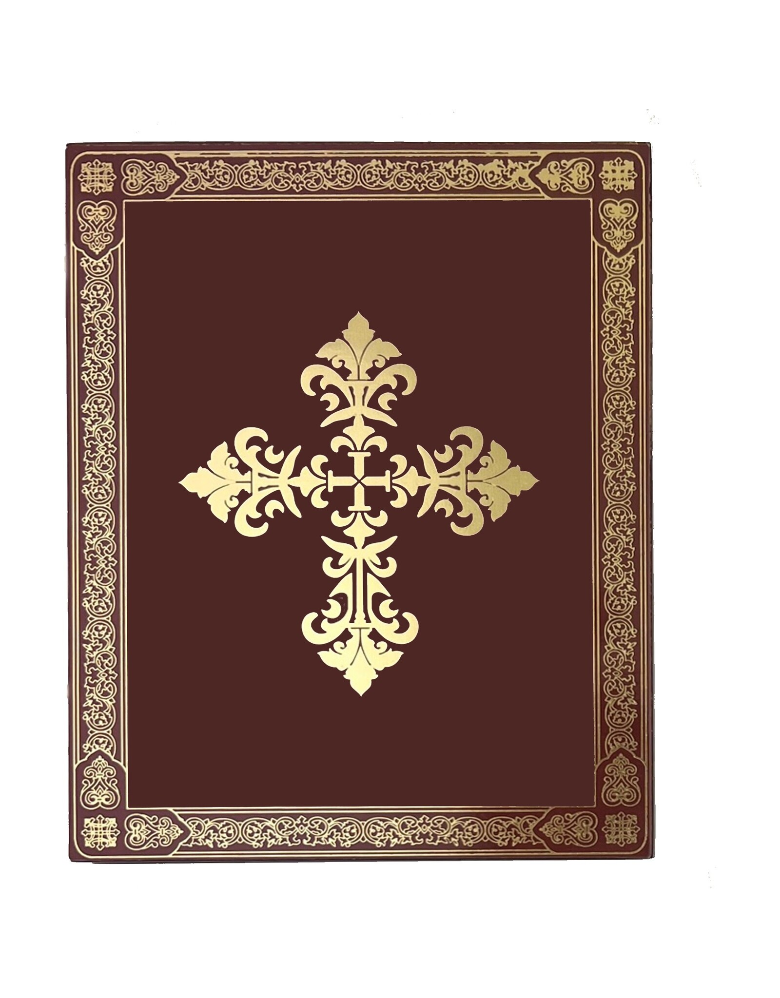 Saint Nicholas Gold Foil Wooden Small Icon