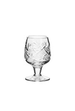Belarusian Crystal Stemmed Shot or Sherry Glass  1 3/4 oz