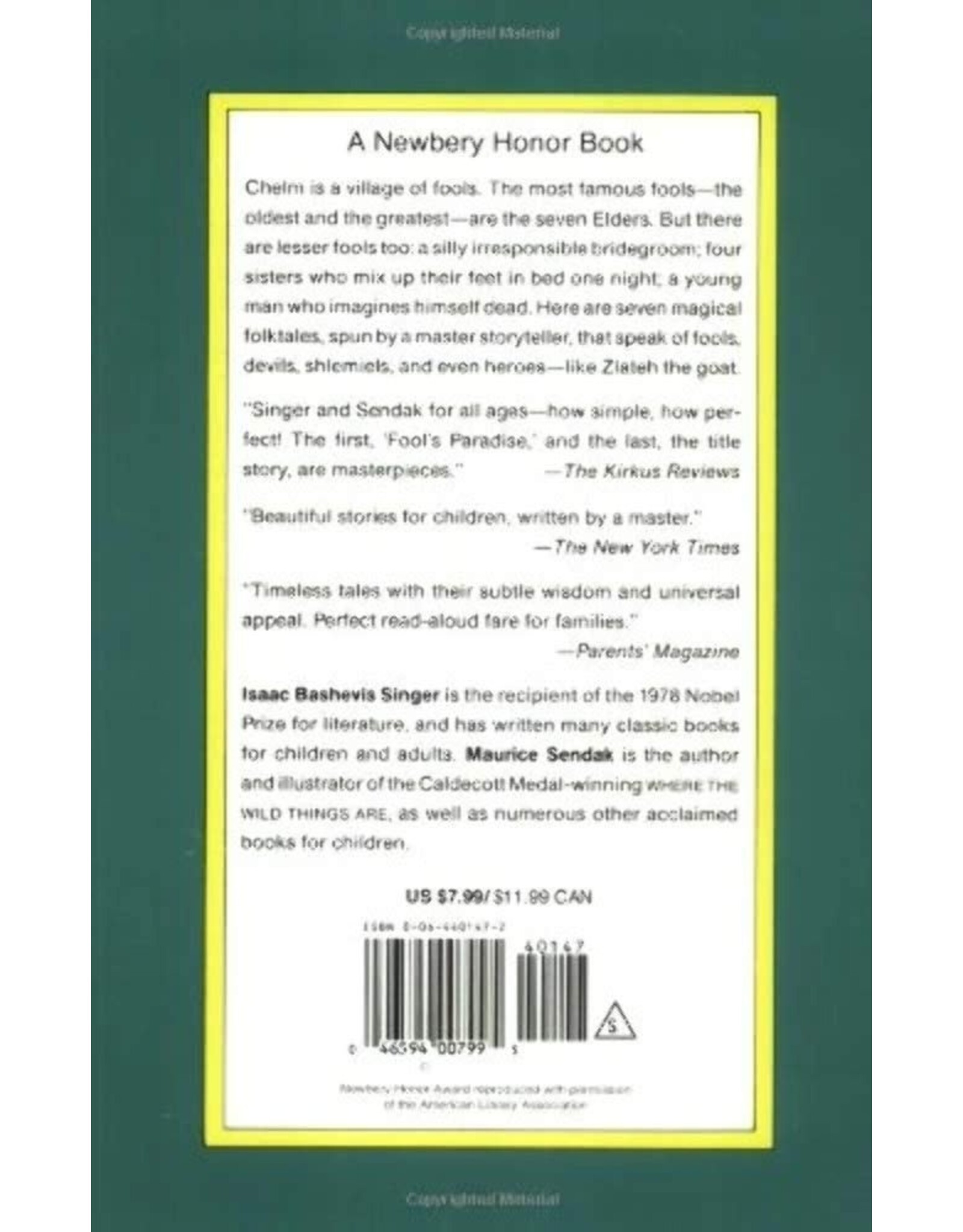 Zlateh the Goat and Other Stories