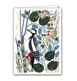 Woodpecker Blank Notecard