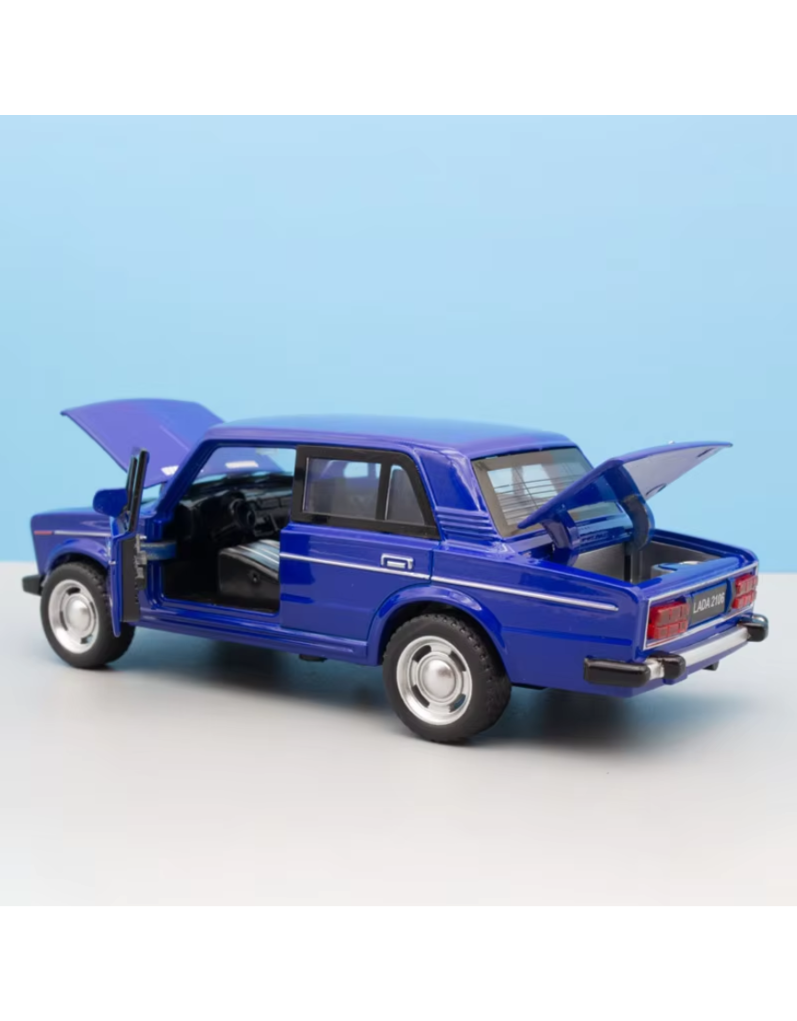 Lada Zhiguli Die-Cast Toy Car (Blue)