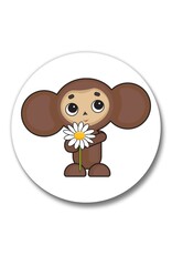 Cheburashka Round Magnet