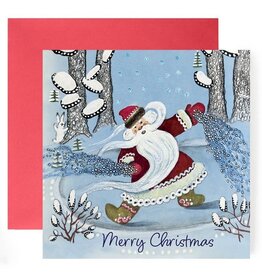 Soviet Grandfather Frost Merry Christmas Card