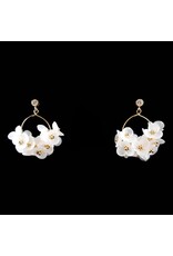 Cherry Blossom Floral Dangle Earrings Cherry Blossom Floral Dangle Earrings