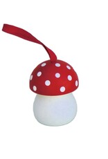 Birch Toadstool Mushroom Ornament