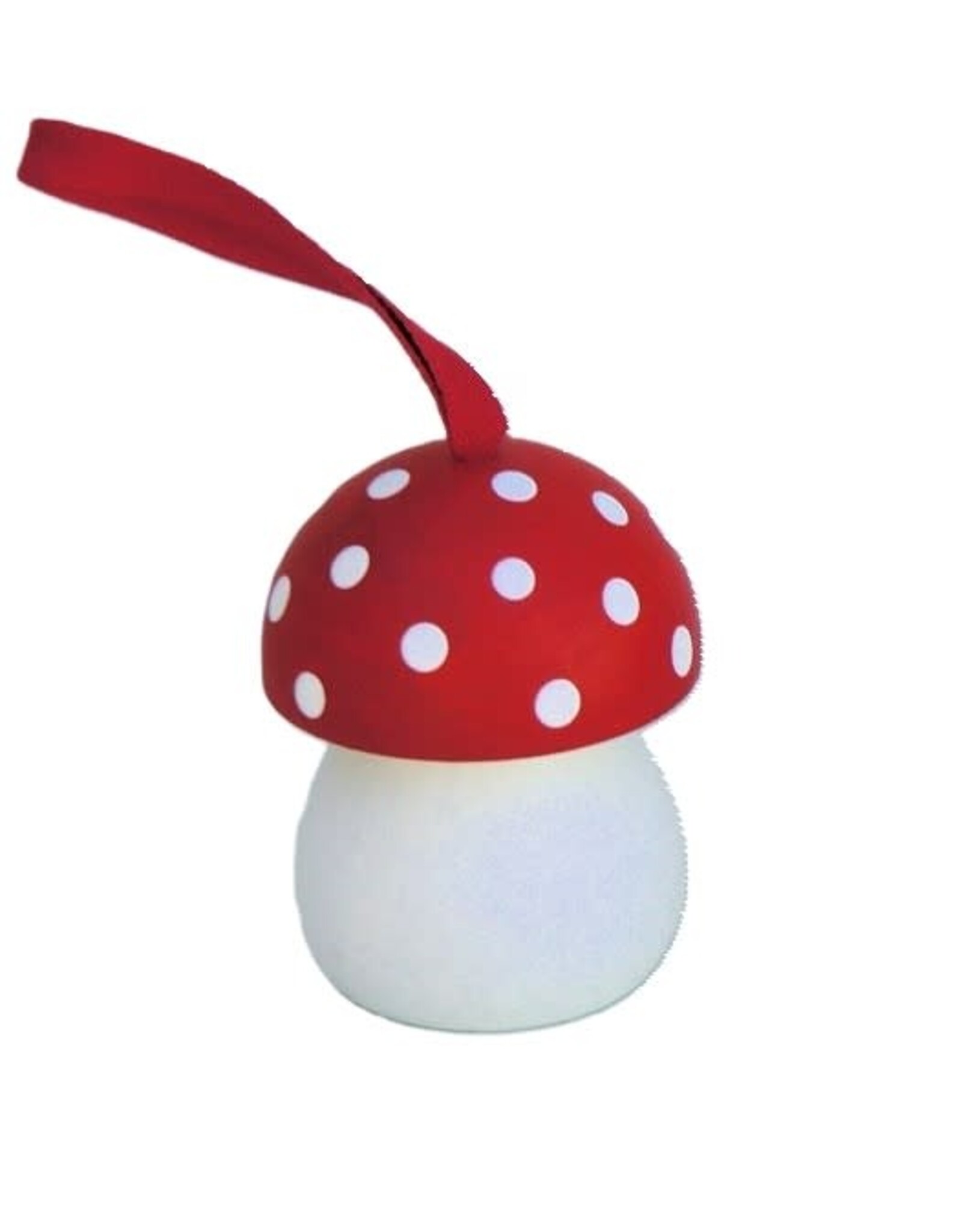 Birch Toadstool Mushroom Ornament