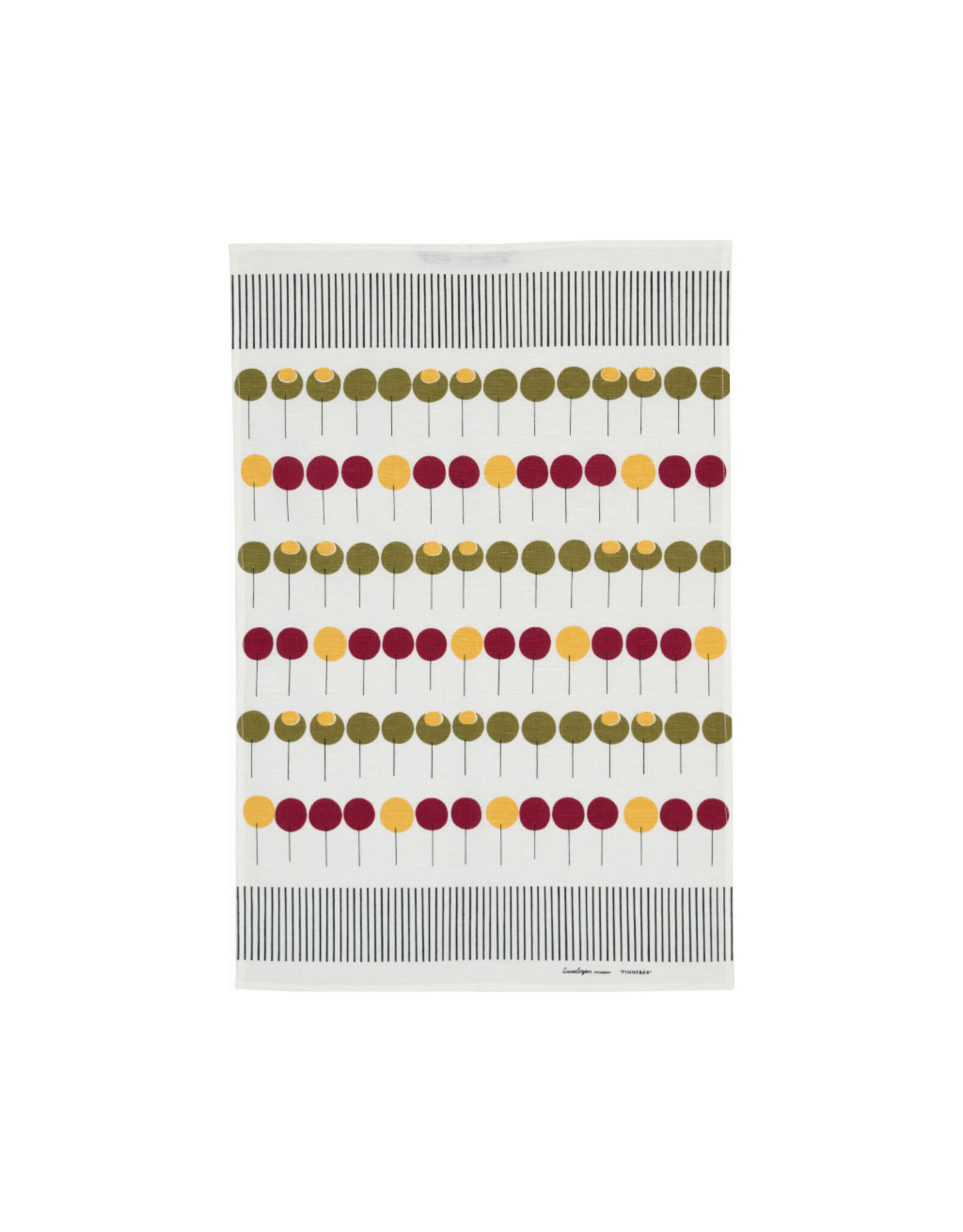 Cherries and Olives Tea Towel
