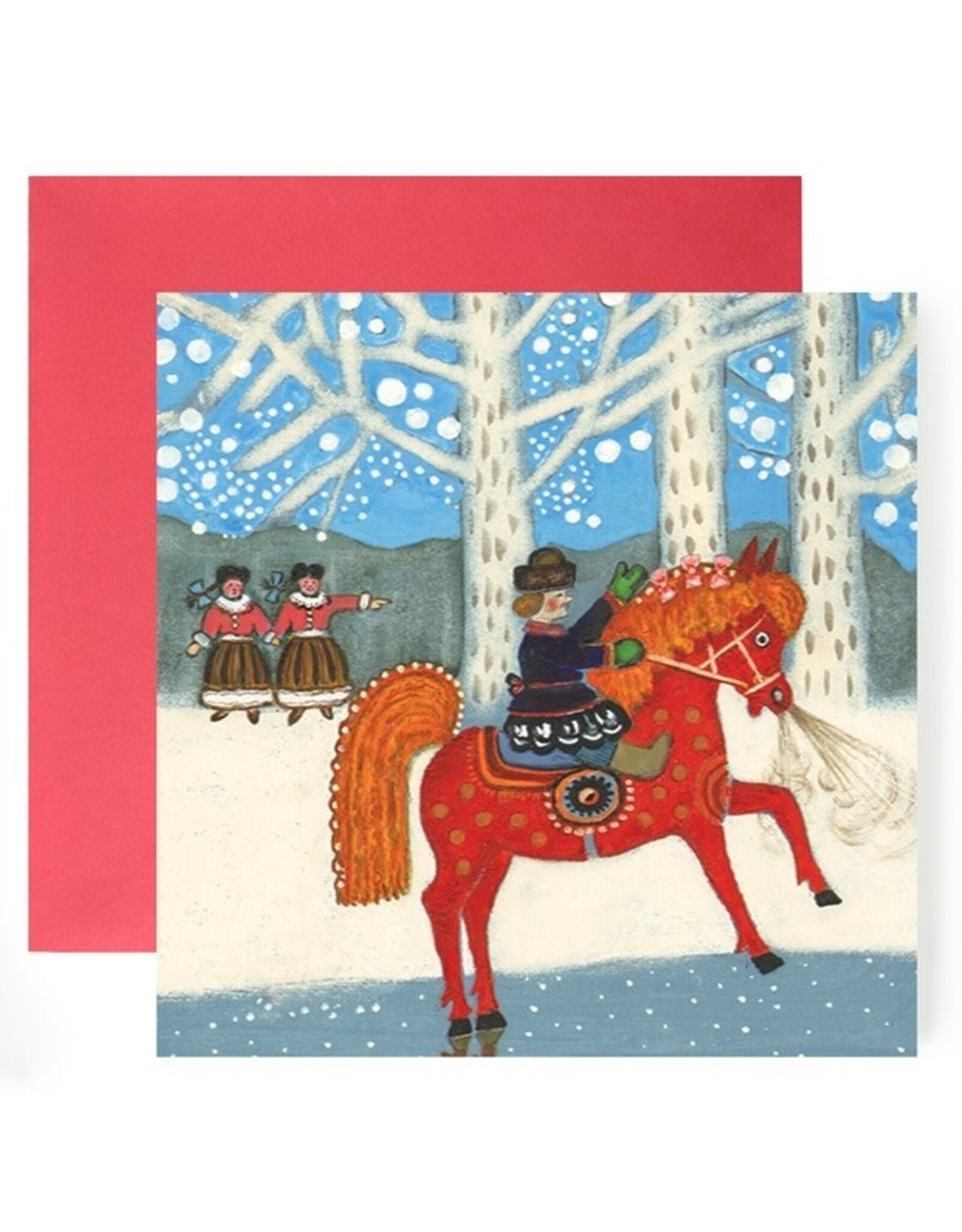 Winter Rider Holiday Card