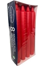 Danish Red Candles 8 Pack