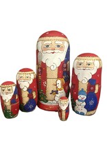 Artisan Santa Nesting Set 5 piece