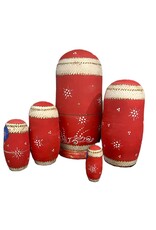 Artisan Santa Nesting Set 5 piece