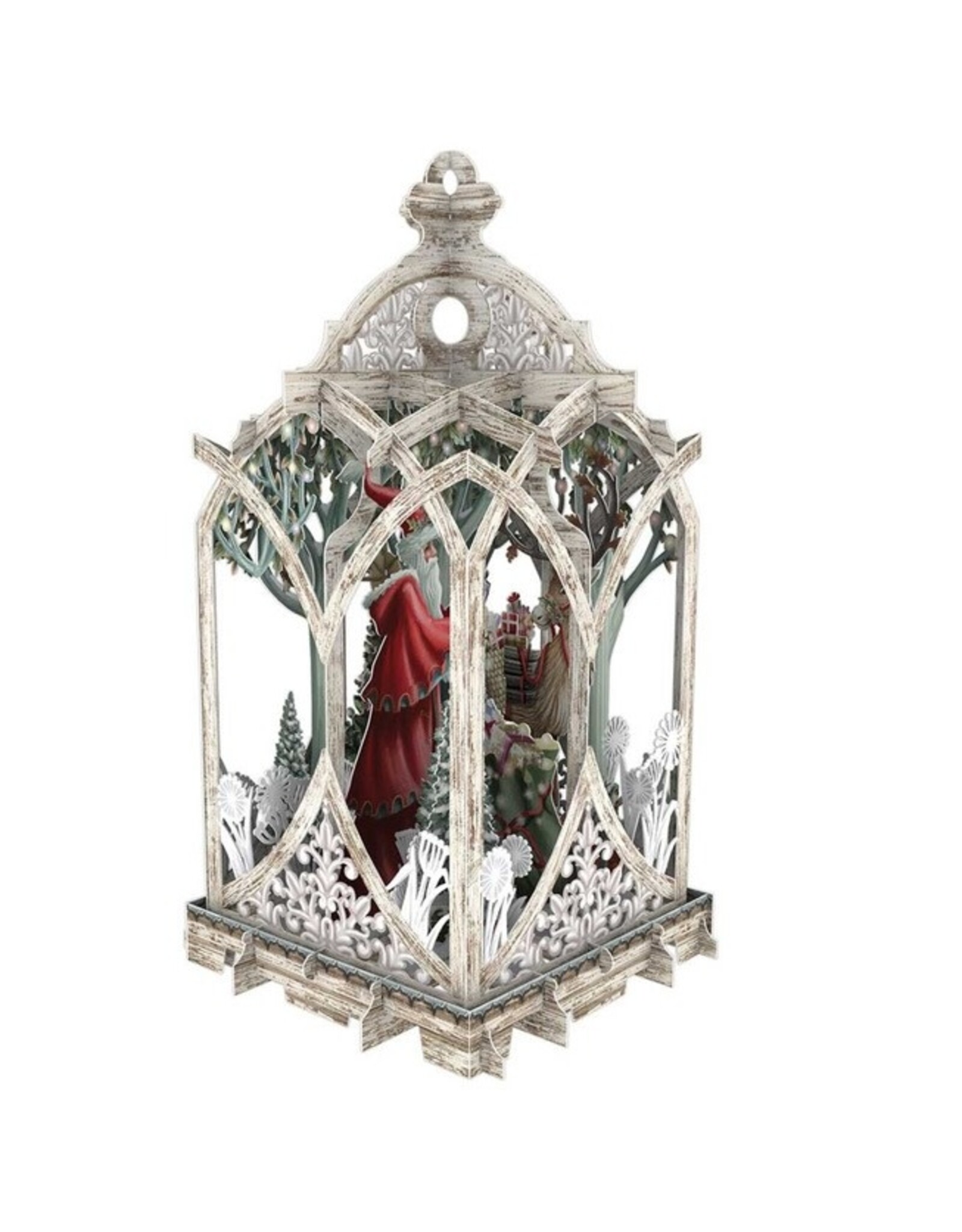 Winter Lantern Pop-Up Card